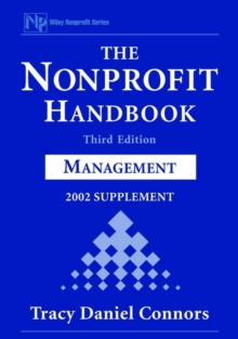 Image for The nonprofit handbook  : management: 2002 supplement