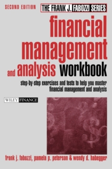 Image for Financial Management and Analysis Workbook