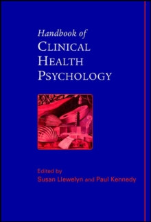 Handbook of Clinical Health Psychology