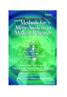 Image for Methods for Meta-Analysis in Medical Research