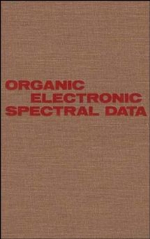 Image for Organic Electronic Spectral Data, Volume 25, 1983