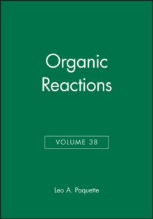 Image for Organic Reactions, Volume 38