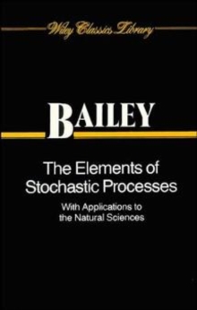 Elements of Stochastic Processes with Applications to the Natural Sciences