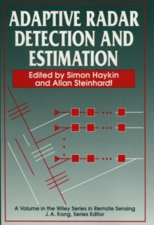 Image for Adaptive Radar Detection and Estimation