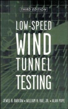 Image for Low speed wind tunnel testing