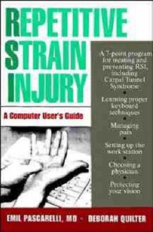 Image for Repetitive Strain Injury : A Computer User's Guide
