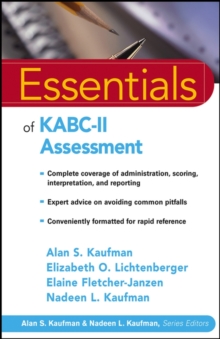 Image for Essentials of KABC-II assessment