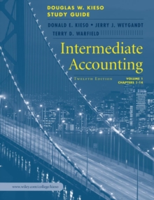 Image for Intermediate accounting, 12th editionVol. 1: Study guide