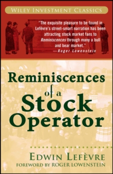Image for Reminiscences of a stock operator