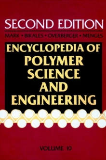 Image for Encyclopaedia of Polymer Science and Engineering
