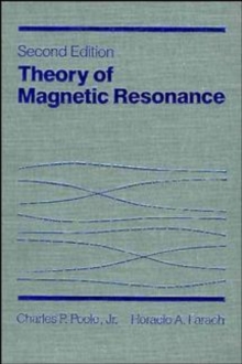 Image for Theory of Magnetic Resonance
