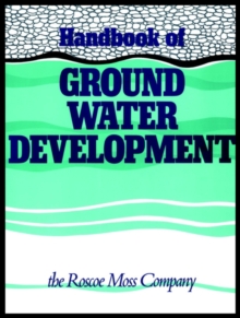 Handbook of Ground Water Development