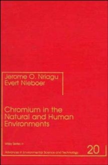 Image for Chromium in the Natural and Human Environments