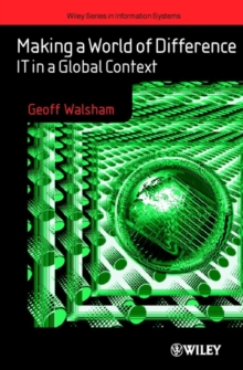 Image for Making a world of difference  : IT in a global context