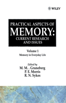 Image for Practical Aspects of Memory: Current Research and Issues, Volume 1 : Memory of Everyday Life