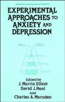 Image for Experimental Approaches to Anxiety and Depression