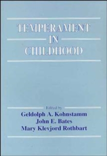Image for Temperament in Childhood