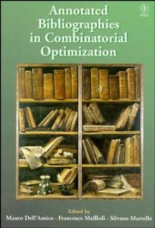 Image for Annotated bibliographies in combinatorial optimization