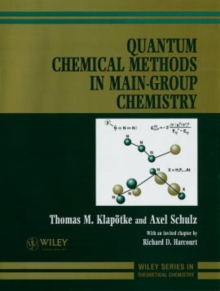 Image for Quantum Chemical Methods in Main-Group Chemistry