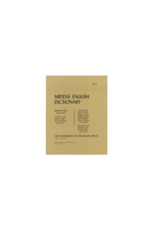 Middle English Dictionary