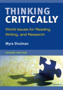 Image for Thinking critically  : world issues for reading, writing, and research
