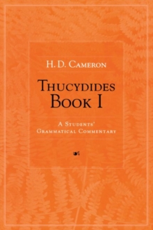 Image for Thucydides Book 1  : a students' grammatical commentary