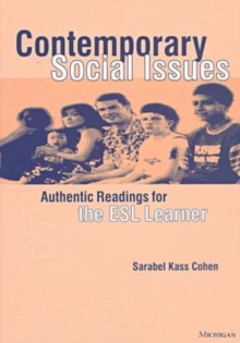 Image for Contemporary Social Issues : Authentic Readings for the ESL Learner