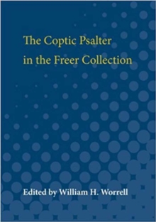 Coptic Psalter in the Freer Collection