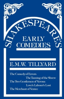 Image for Shakespeare's Early Comedies