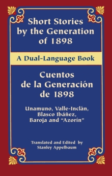 Image for Short Stories by the Generation of 1898/Cuentos de la Generacion de 1898