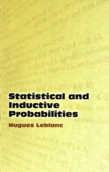 Image for Statistical and inductive probabilities