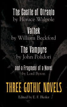 Image for Three Gothic Novels
