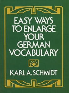 Image for Easy Ways to Enlarge Your German Vocabulary