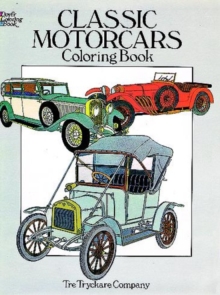 Classic Motorcars Coloring Book