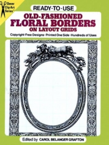Image for Ready to Use Old Fashioned Floral Borders on Layout Grids