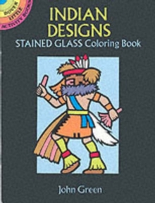 Image for Indian Designs Stained Glass Colouring Book