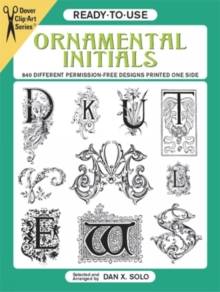Image for Ready-To-Use Ornamental Initials