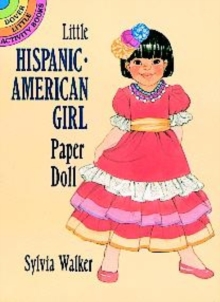 Image for Little Hispanic-American Girl Paper Doll