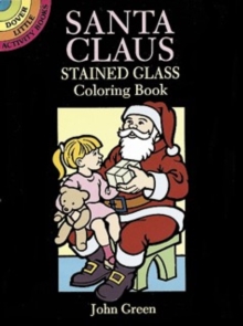 Image for Santa Claus Stained Glass Colouring Book