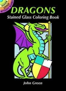 Image for Dragons Stained Glass Coloring Book