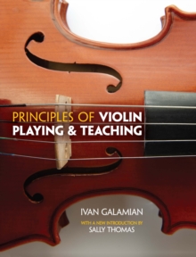 Image for Principles of violin playing and teaching
