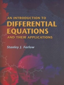 Image for An Introduction to Differential Equations and Their Applications