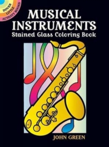 Image for Musical Instruments Stained Glass Coloring Book