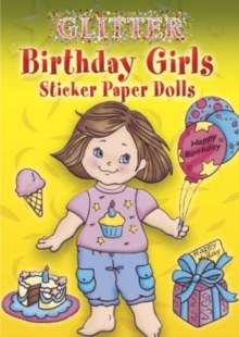 Birthday Girls Sticker Paper Dolls