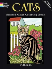 Image for Cats Stained Glass Coloring Book