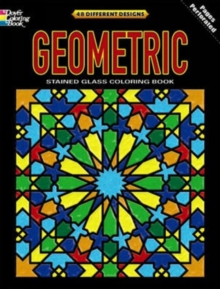 Image for Geometric Stained Glass Coloring Book