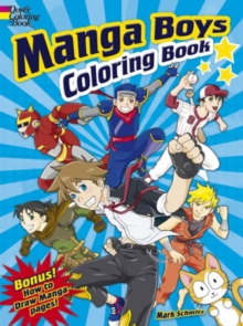 Image for Manga Boys Coloring Book