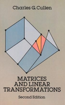 Image for Matrices and Linear Transformations : Second Edition