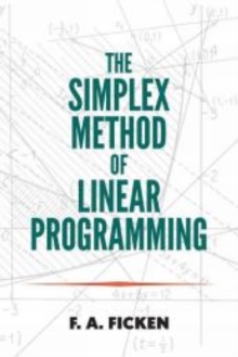 Image for The simplex method of linear programming
