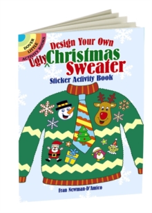 Image for Design Your Own "Ugly" Christmas Sweater Sticker Activity Book
